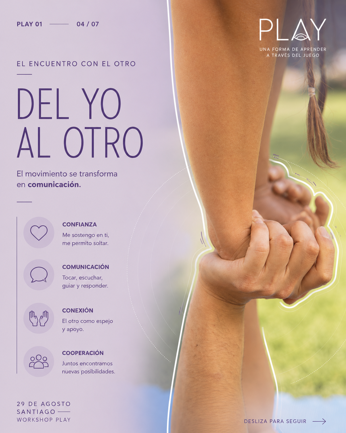 Del yo al otro — conexión y confianza